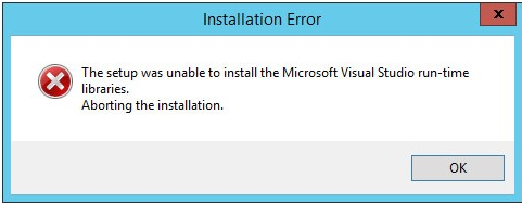 Upgrade Fails with Microsoft Visual Studio Runtime Error - Progress  Community