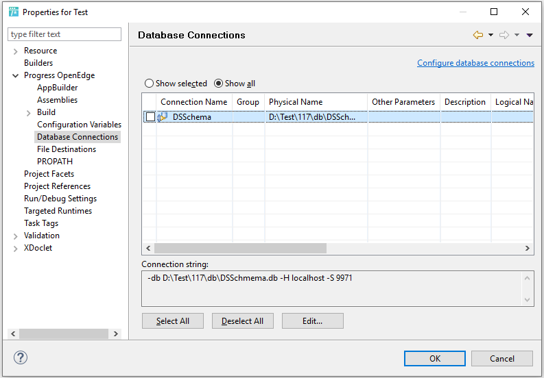 How to configure Developer Studio to use Dataserver logging -dslog ...