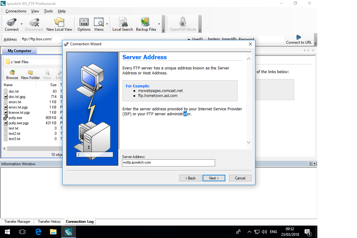 Remote Host Address