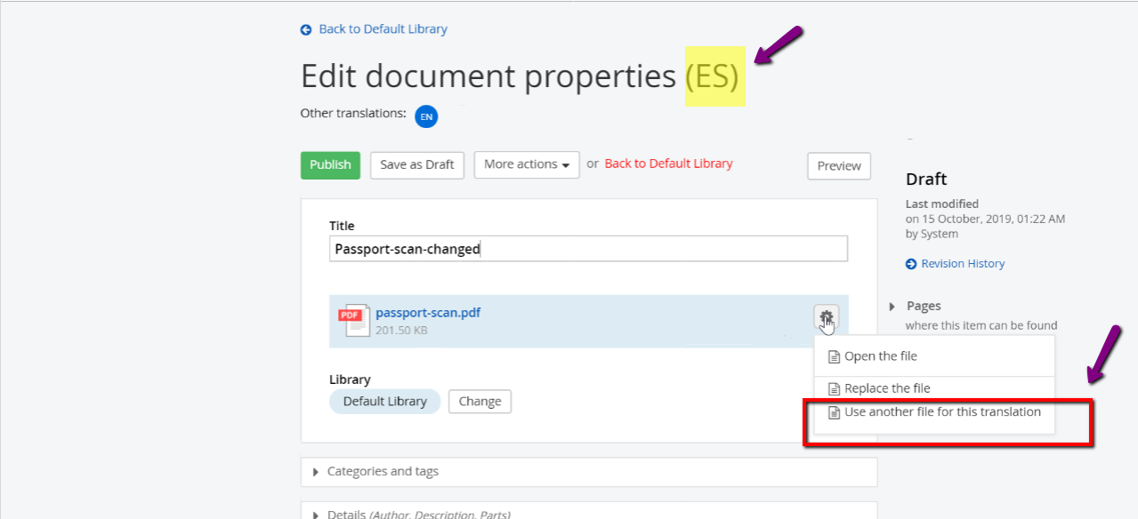 Is it possible to translate the content in document files with ...