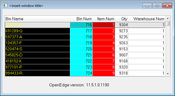 Screenshot, shows black background turning light grey and  blue & red background being darker. Text colors remain the same