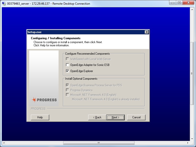 OEE recommended component