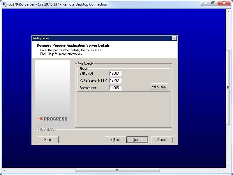 Server ports