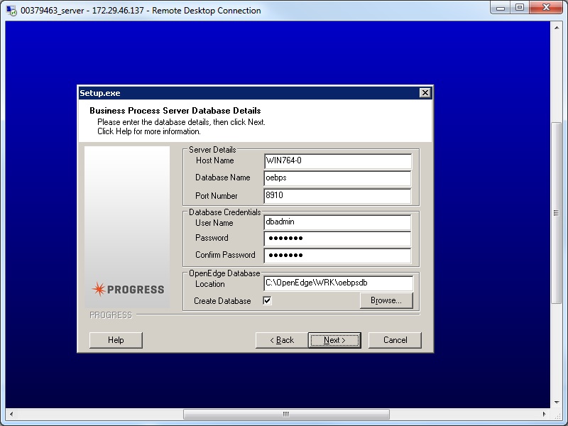 How to install OpenEdge Business Process Server on Windows - Progress ...