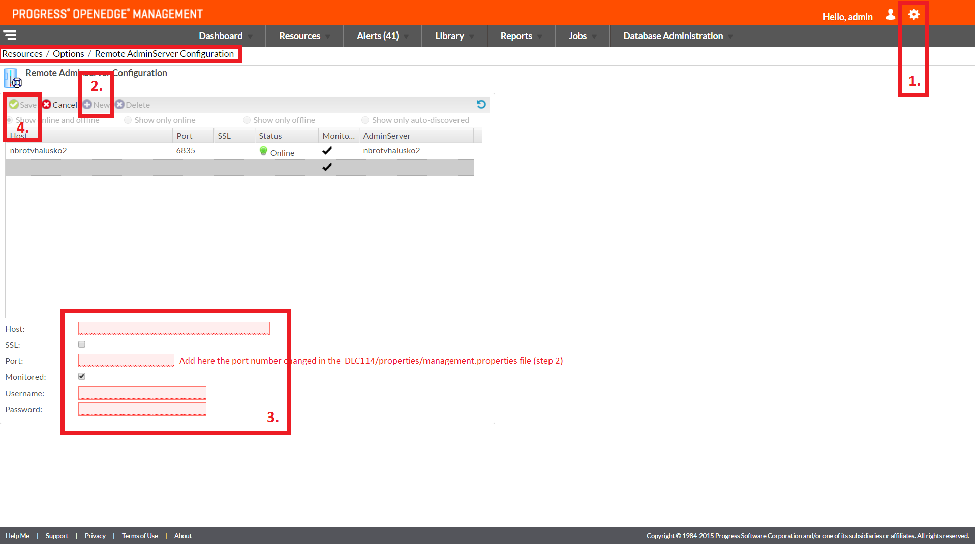 Is it possible to manage multiple local Adminservers in the same ...