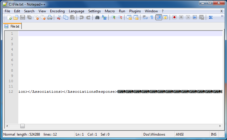 Error 12008 trying to read a UTF-8 text file into a LONGCHAR with COPY ...