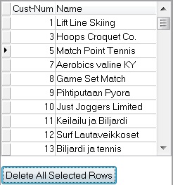 Browse with desired row focused after deletion