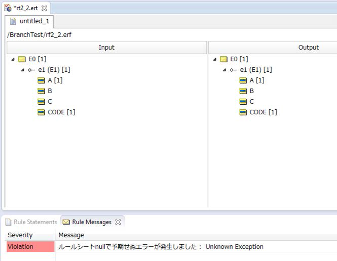 'not ' operator behavior when input data in Corticon Studio tester is ...