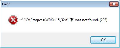 AppBuilder Error