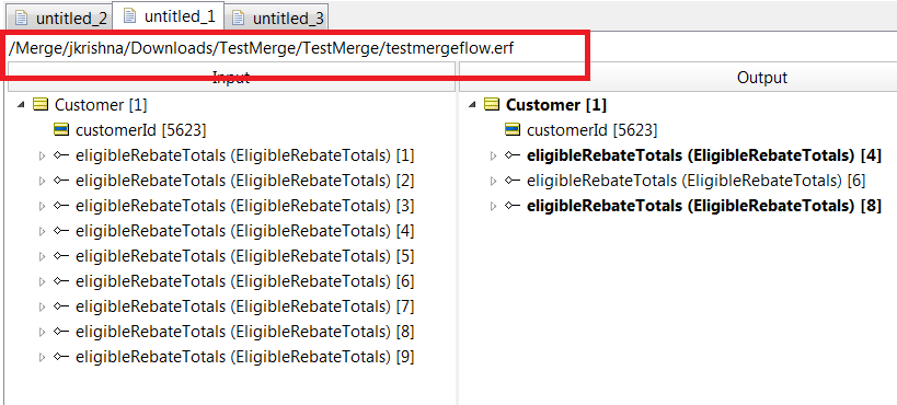 Aggregating or merging Collections does not work in Corticon Studio ...