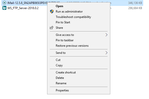 How to install iMail v12.5.8 and newer. - Progress Community