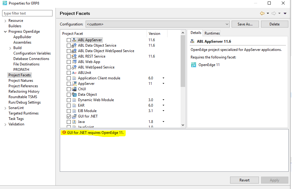Importing an older version project into Developer studio and adding the ...