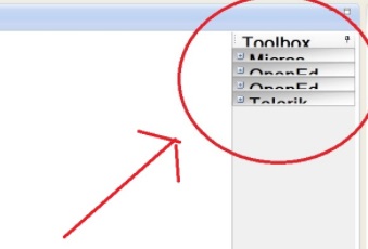 PDS toolbox display with items overlapping
