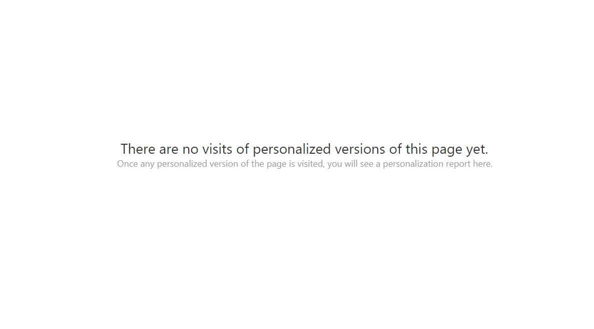 No visits