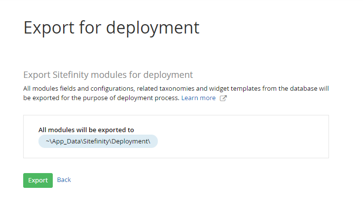 Backward compatibility - Import content and structure using the Export ...