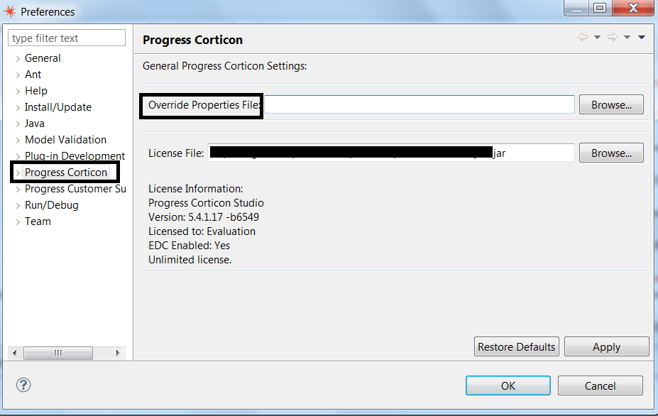 Remote decision service URL does not show up in Studio when trying to ...