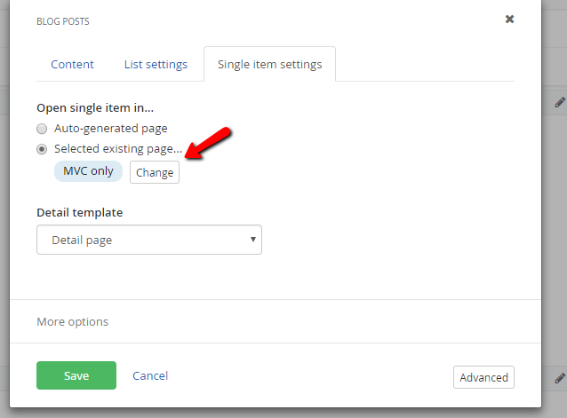 When accessing ViewBag.DetailsPageId it is an empty Guid - Progress ...