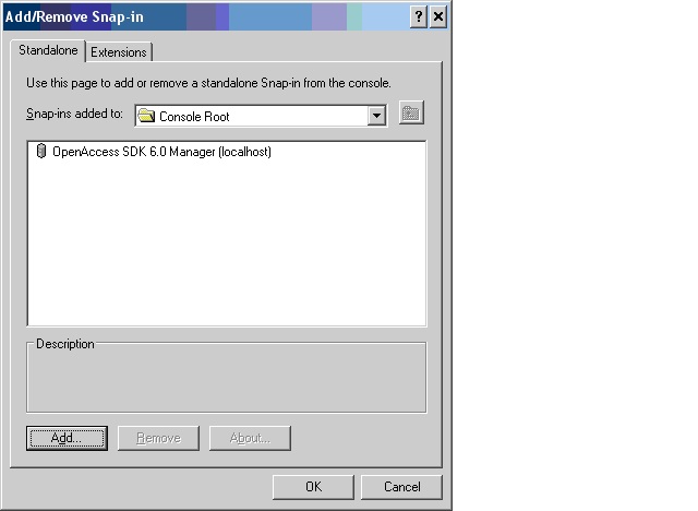 Can OpenAccess SDK Server be managed remotely using management console ...