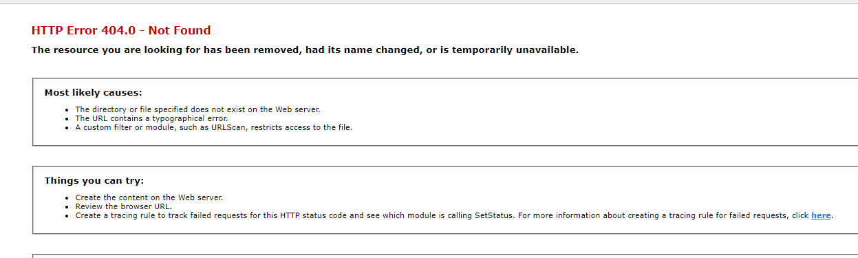 404 Error when viewing products on the Front End after upgrade