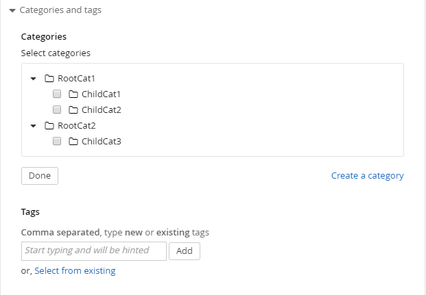 Checkboxes disabled