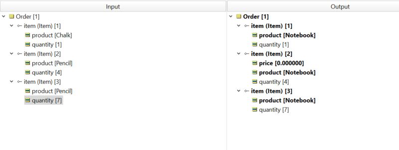 Order Item Ruletest