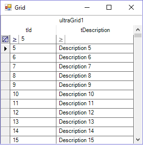 UltraGrid without e:Cancel