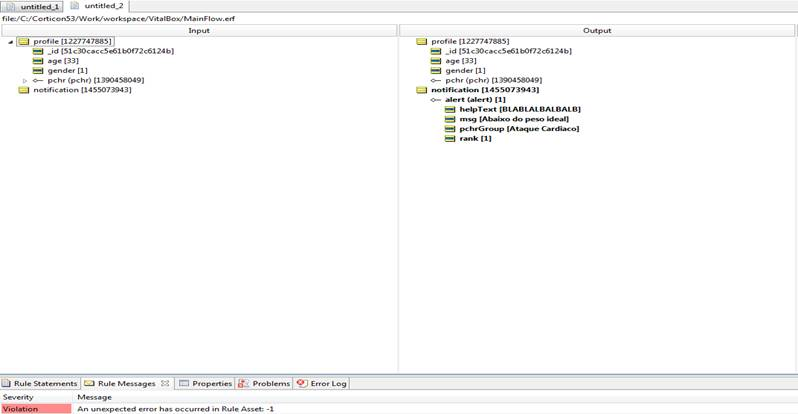 Violation Rule Message "An unexpected error has occurred in Rule Asset ...