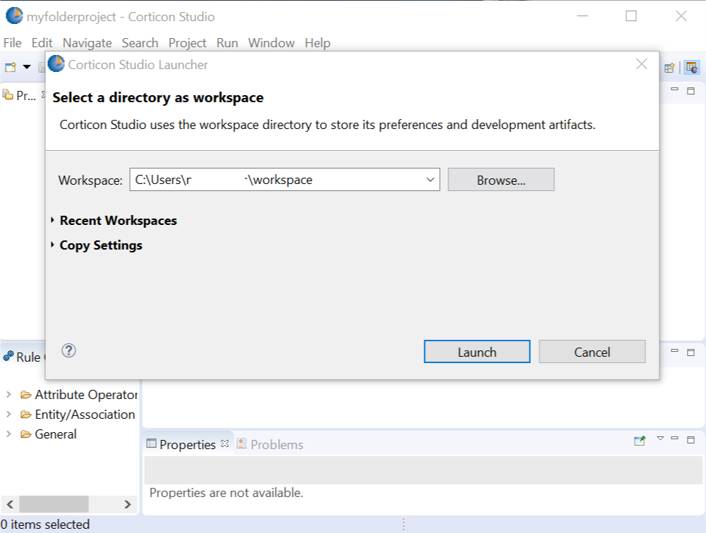 Corticon assets do not appear in the Workspace - Progress Community