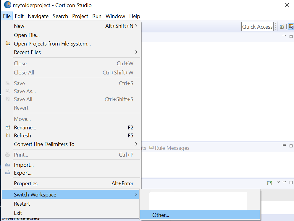 Corticon assets do not appear in the Workspace - Progress Community