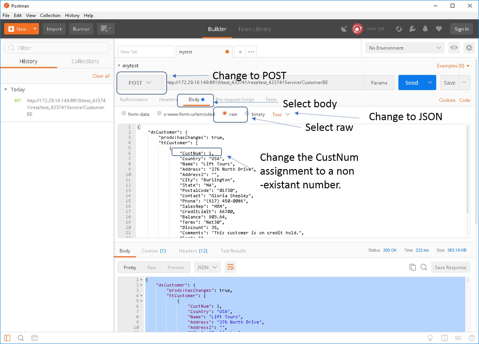 Testing REST services with 3rd party products - Progress Community