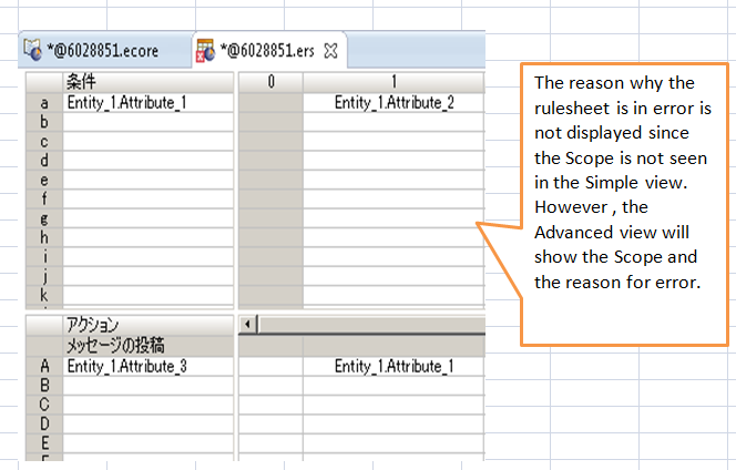 Scope error not shown in Simple View in Corticon Studio - Progress ...