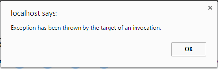 Front End Exception