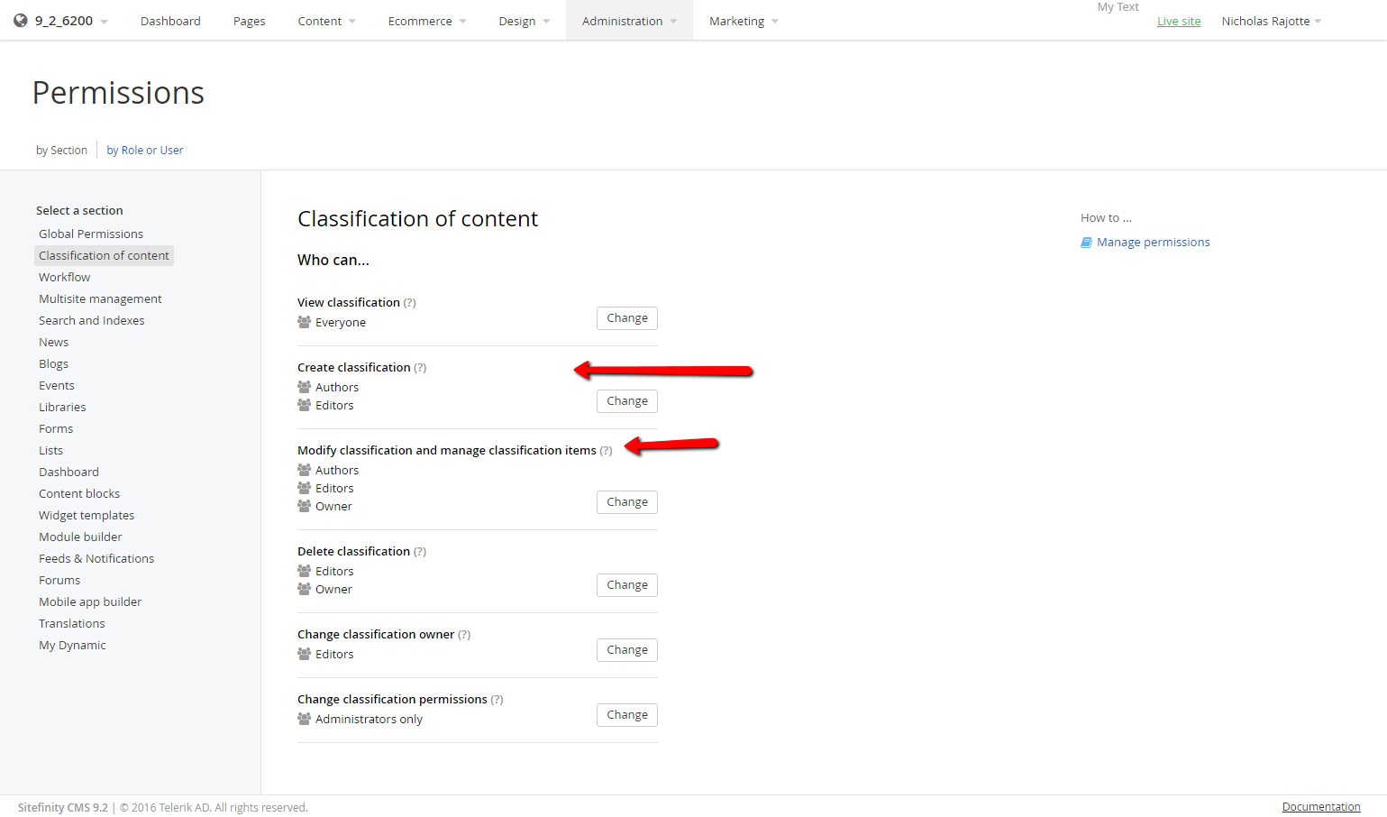 use of tags vs classifications - Progress Community