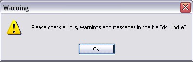 Warning