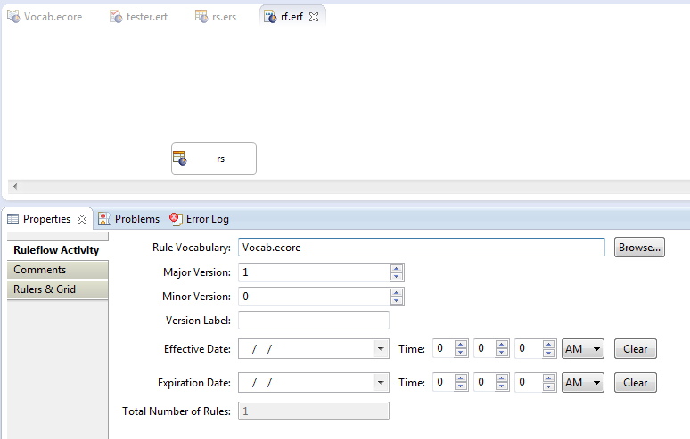 How to change major and minor version for a Corticon decision service ...