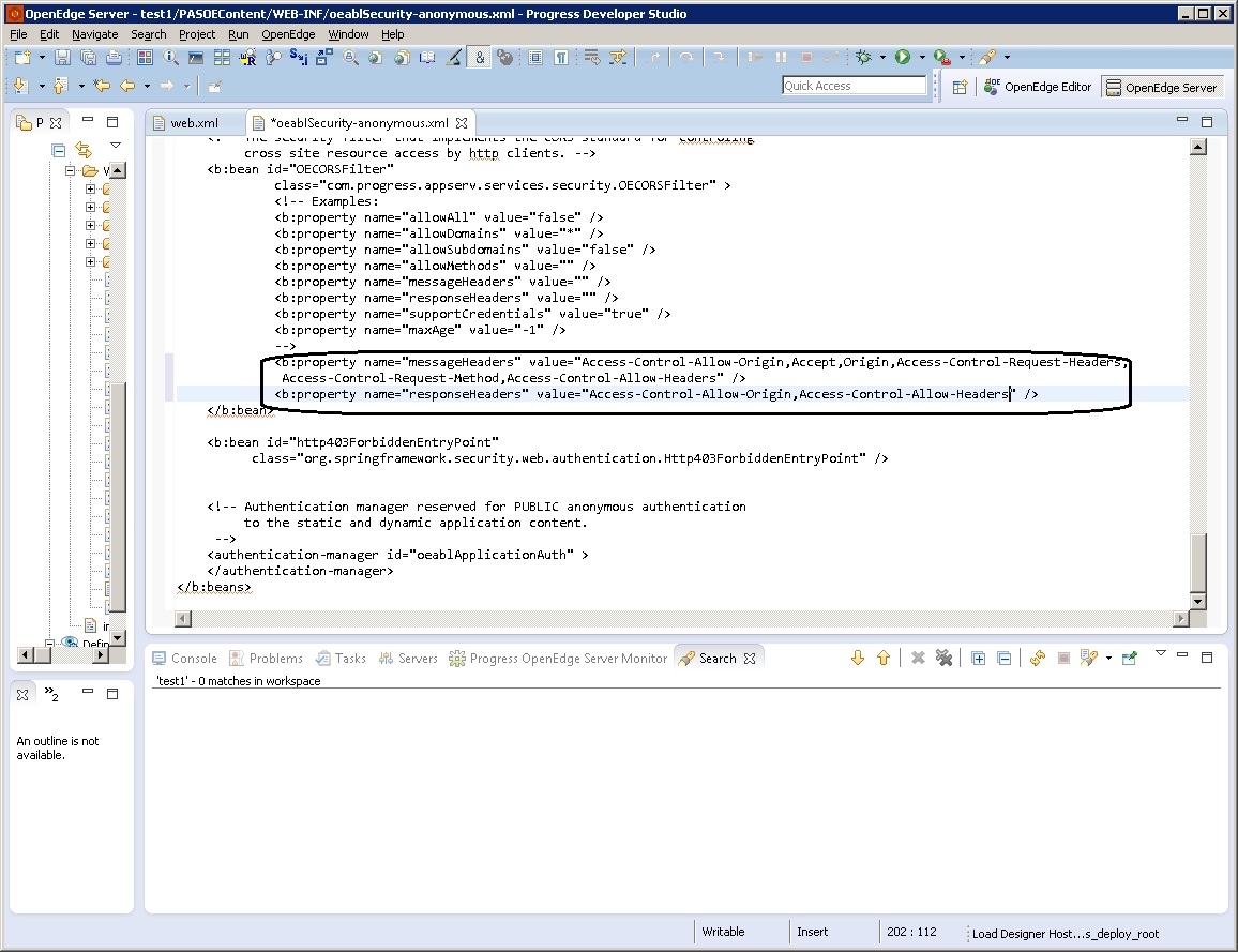 oeablSecurity-anonymous.xml with uncommented properties filled in