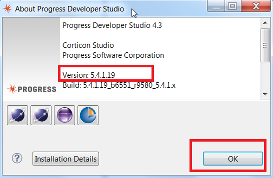How to determine and verify the Corticon Studio and Server version used ...