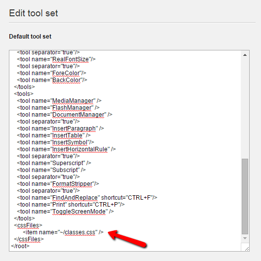 CSS file path