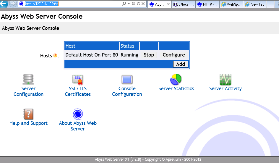 Abyss Web Server