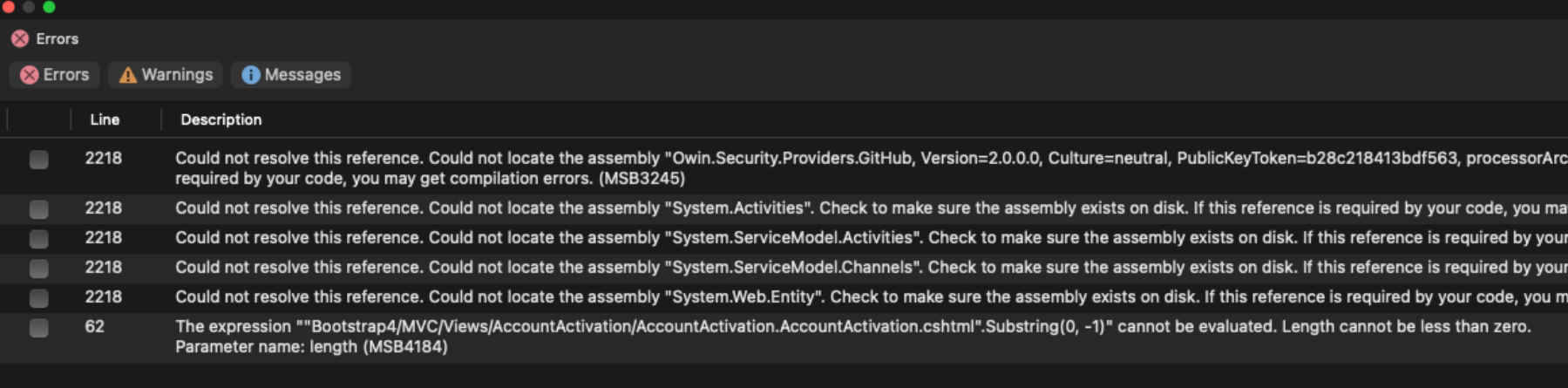 Error Could not locate the assembly when compiling - Progress Community