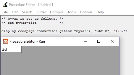 OS-GETENV with CODEPAGE-CONVERT