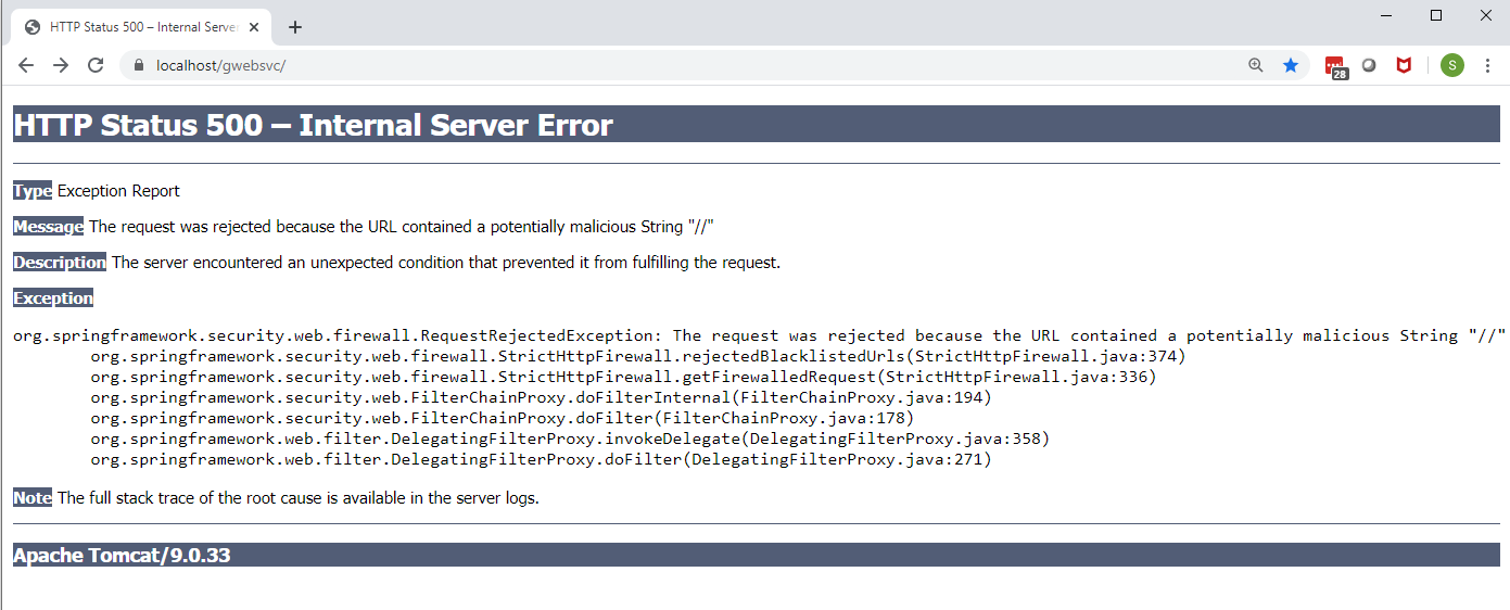 REST aplication not redirecting to default index.html welcome page ...
