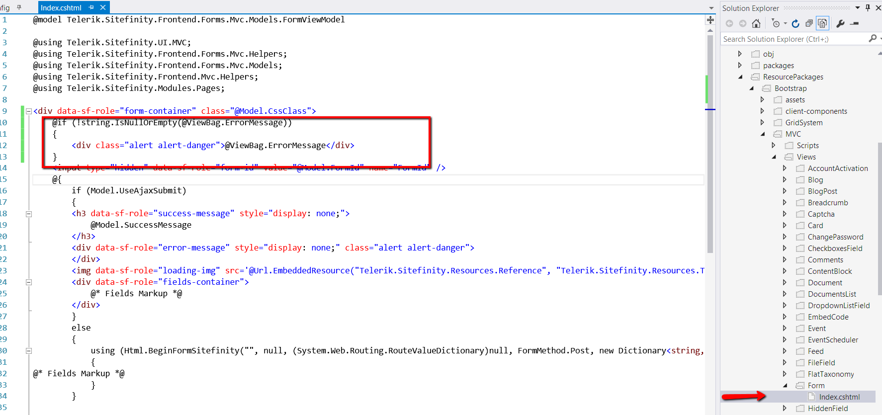Feather Form fields are not showing validation error message when ...