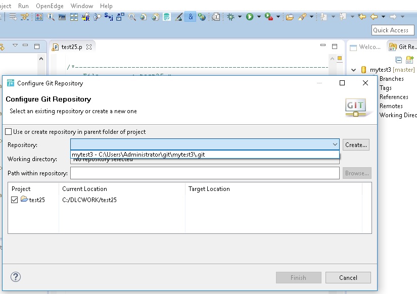 Working with GIT from PDS for OpenEdge - Progress Community