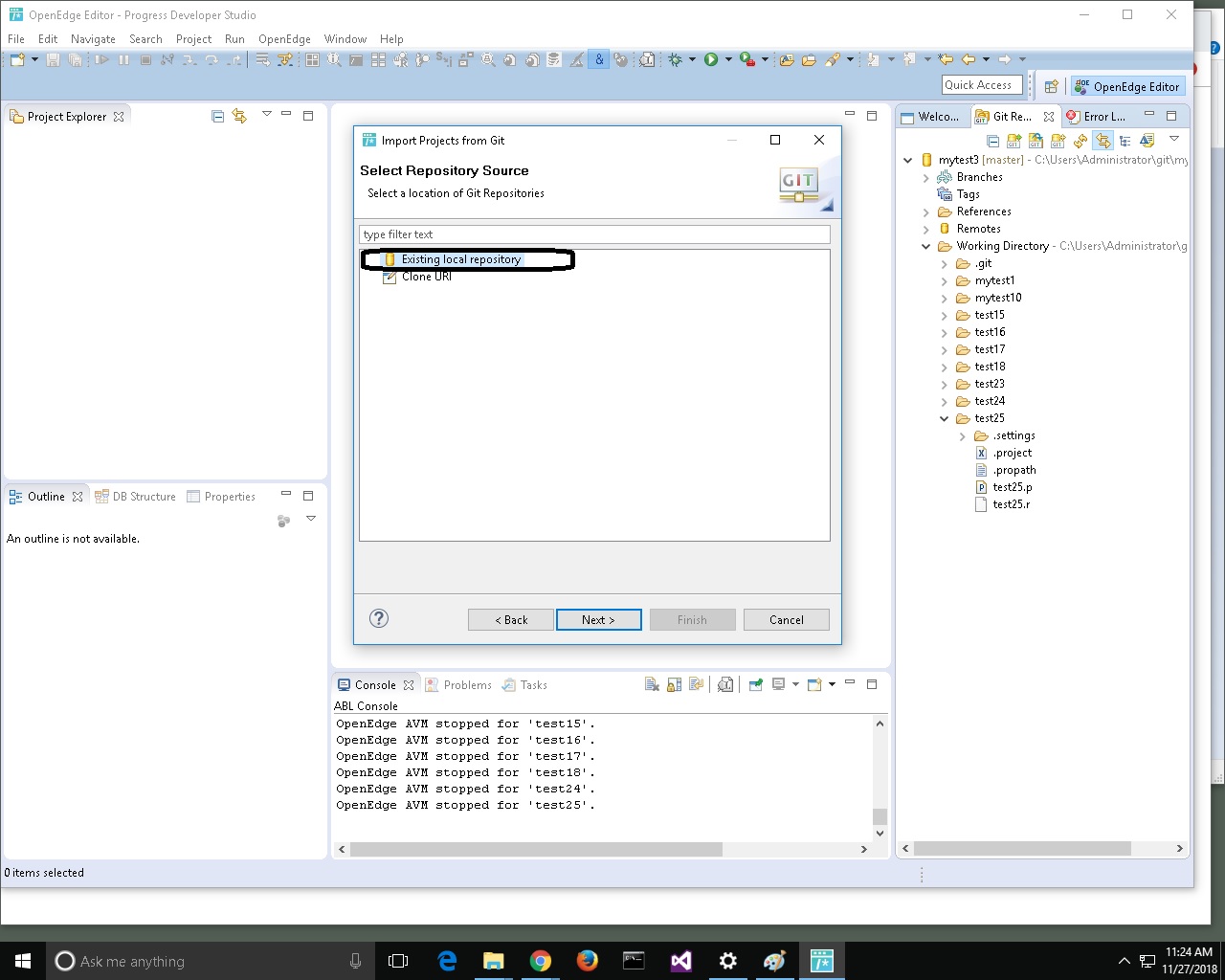 Working with GIT from PDS for OpenEdge - Progress Community