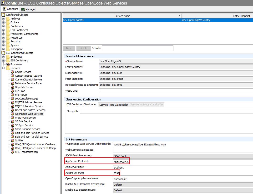 NoAvailableSessions error is returned by the Web Service ESB Adapter ...