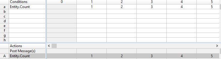 Action Row Disable Example