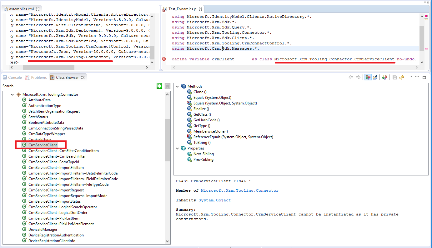 Compile error when using Microsoft .dll in Developer Studio - Progress ...