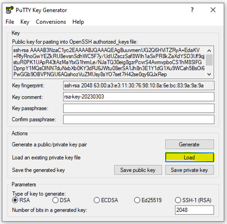 How to convert a SSH key to other formats Progress Community