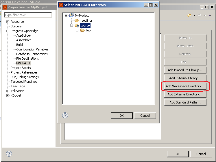 How to share projects in Architect and PDS for OpenEdge? - Progress ...